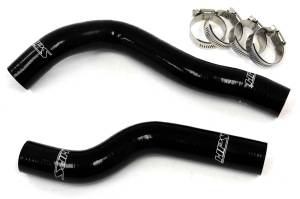 2009-2014 Honda Fit HPS Reinforced Silicone Radiator Hose Kit (Black)
