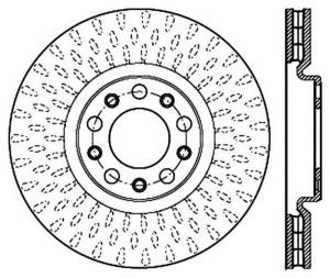 StopTech - Cross Drilled Rotor 128.63080R - Image 2