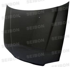 1992-1995 Honda Civic Coupe & HB Seibon Carbon Fiber Hood - OEM Style
