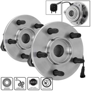 xTune Wheel Bearing and Hub ABS Jeep Liberty 02-07- Front Left and Right BH-513176-77 9939686