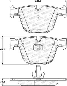 Brake Pads W/Hrdwr 308.09191