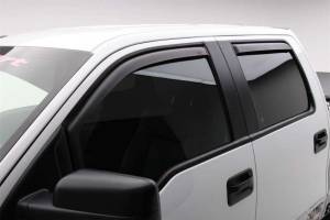 EGR - EGR 15+ Ford F150 Super Cab In-Channel Window Visors - Set of 4 - Matte (573475) 573475WB - Image 2