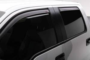 EGR - EGR 15+ Ford F150 Super Cab In-Channel Window Visors - Set of 4 - Matte (573475) 573475WB - Image 4