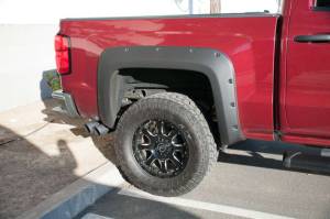 EGR - EGR 14+ Chev Silverado 6-8ft Bed Bolt-On Look Fender Flares - Set - Matte (791575) 791575WB - Image 4