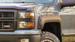 EGR - EGR 14+ Chev Silverado 5ft Bed Bolt-On Look Fender Flares - Set - Matte (791675) 791675WB - Image 4