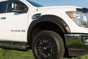 EGR - EGR 16+ Nissan Titan XD Bolt-On Look Fender Flares - Set - Matte (795905) 795905WB - Image 2