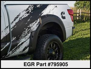 EGR - EGR 16+ Nissan Titan XD Bolt-On Look Fender Flares - Set - Matte (795905) 795905WB - Image 6