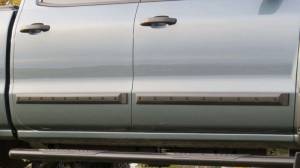 EGR - EGR Crew Cab Front 41.5in Rear 38in Bolt-On Look Body Side Moldings (991674) 991674WB - Image 6