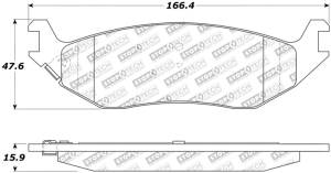 Brake Pads W/Hrdwr 308.08980