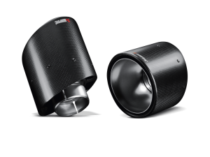 Akrapovic - Akrapovic 08-14 Mitsubishi Lancer Evolution Tail Pipe Set (Carbon) TP-NIZ34-C - Image 2