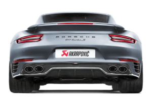 Akrapovic - Akrapovic 16-17 Porsche 911 Turbo/Turbo S (991.2) Slip-On Line (Titanium) (Req. Tips/Diffuser) S-PO/TI/6H - Image 3
