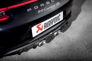 Akrapovic - Akrapovic 16-17 Porsche 911 Carrera S/4/4S/GTS (991.2) Slip-On Line (Titanium) w/ Titanium Tips S-PO/TI/5H - Image 5