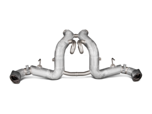Akrapovic 16-17 McLaren 540C 570S Slip-On Line (Titanium) w/ Carbon Tips S-MC/TI/3