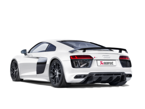 Akrapovic - Akrapovic 16-17 Audi R8 5.2 FSI Coupe/Spyder Slip-On Line (Titanium) w/ Carbon Titanium Tips S-AUR8SO3-T - Image 6
