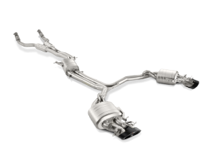 Akrapovic - Akrapovic 14-17 Audi RS6 Avant (C7) Evolution Line Cat Back (Titanium) w/ Carbon Tips S-AU/TI/3H - Image 2