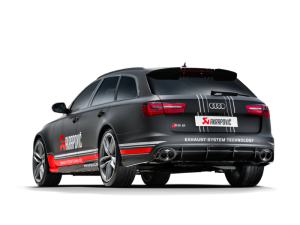 Akrapovic - Akrapovic 14-17 Audi RS6 Avant (C7) Evolution Line Cat Back (Titanium) w/ Carbon Tips S-AU/TI/3H - Image 4