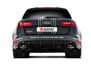 Akrapovic - Akrapovic 14-17 Audi RS6 Avant (C7) Evolution Line Cat Back (Titanium) w/ Carbon Tips S-AU/TI/3H - Image 5