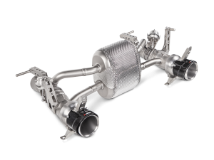 Akrapovic 16-17 Ferrari 488 GTB/488 Spyder Slip-On Line (Titanium) w/ Carbon Tips MTP-FE488H