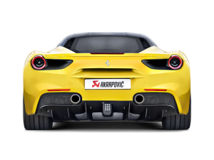 Akrapovic - Akrapovic 16-17 Ferrari 488 GTB/488 Spyder Slip-On Line (Titanium) w/ Carbon Tips MTP-FE488H - Image 6