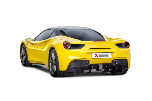 Akrapovic - Akrapovic 16-17 Ferrari 488 GTB/488 Spyder Slip-On Line (Titanium) w/ Carbon Tips MTP-FE488H - Image 7