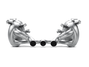 Akrapovic 10-15 Ferrari 458 Italia/458 Spyder Slip-On Line (Titanium) w/ Carbon Tips MTP-FE458H