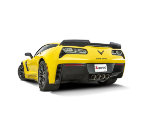 Akrapovic - Akrapovic 14-17 Chevrolet Corvette Z06 (C7) Slip-On Line (Titanium) w/ Carbon Tips MTP-CO/TI/2 - Image 5