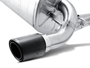 Akrapovic - Akrapovic 12-15 BMW 335i (F30 F31) Evolution Line Cat Back (SS) w/ Carbon Tips (Req. Link Pipe) MTP-BM/SS/1H - Image 3