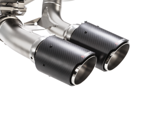Akrapovic - Akrapovic 16-17 BMW M2 F87 (Excl M2 Competition) Evolution Line Cat Back (Titanium) w/Carbon Tips ME-BM/T/8H - Image 3