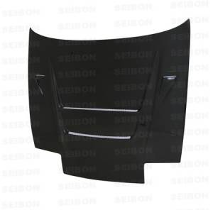 1989-1994 Nissan 240SX Seibon Carbon Fiber Hood - DVII Style