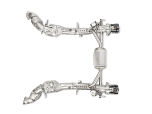 Akrapovic - Akrapovic 16-17 Ferrari 488 GTB/488 Spyder Link Pipe Set w/ Cat (SS) L-FE/SS/1 - Image 3