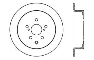 StopTech - Cross Drilled Rotor 128.44166L - Image 2