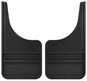 Husky Liners - Husky Liners Universal 12in Wide Black Rubber Front Mud Flaps w/o Weight 55000 - Image 4