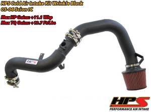 2005-2006 Scion tC HPS Cold Air Intake (Wrinkle Black)