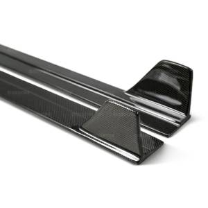 Seibon - Seibon 16-17 Honda Civic Sedan TR Carbon Fiber Side Skirts SS16HDCV4-TR - Image 3