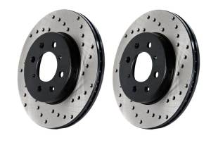 2006-2011 Honda Civic Si StopTech Drilled Sport Rotors (Front L&R)