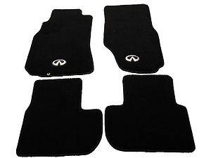 2003-2007 Infiniti G35 NRG Innovations Floor Mats w/ Infiniti Emblem Logo