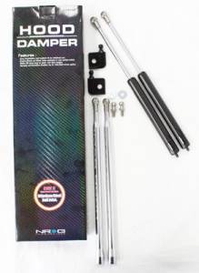 1989-1994 Nissan 240SX NRG Innovations Hood Dampers - Carbon Fiber