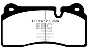 EBC Brakes - EBC Yellowstuff Pads DP41127R - Image 2