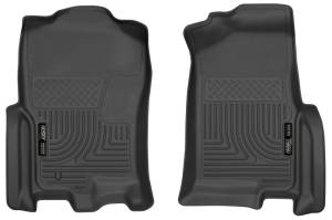 Husky Liners 07-10 Ford Expedition / Lincoln Navigator WeatherBeater Black Front Floor Liners 18391