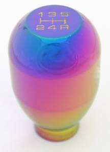 Honda/Acura NRG Innovations 5 Speed Multi-Color Heavy Weight Shift Knob - 1.1 lbs/480g