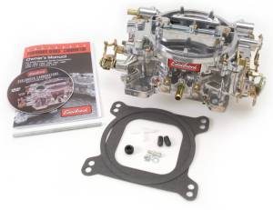 Edelbrock - Edelbrock Carburetor Performer Series 4-Barrel 500 CFM Manual Choke Satin Finish 1404 - Image 1