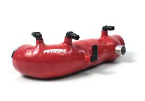 2015+ Subaru STI Perrin 2.4in Turbo Inlet Hose - Red