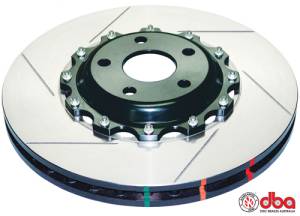 2003-2005 Nissan 350Z (Brembo) DBA 5000 Series Slotted Front Rotors