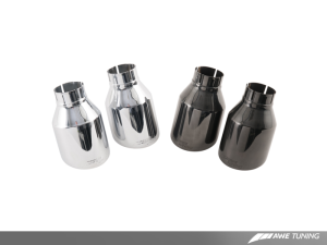 AWE Tuning - AWE Tuning BMW F3X 335i/435i Touring Edition Axle-Back Exhaust - Diamond Black Tips (90mm) 3010-33028 - Image 6