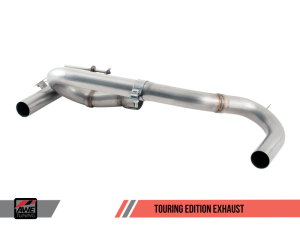 AWE Tuning - AWE Tuning BMW F3X 340i Touring Edition Axle-Back Exhaust - Diamond Black Tips (102mm) 3010-33042 - Image 2