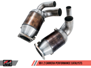 AWE Tuning - AWE Tuning Porsche 991.2 3.0L Performance Catalysts (PSE Only) 3210-11012 - Image 2