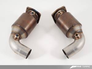 AWE Tuning - AWE Tuning Porsche 997.2TT Performance High Flow Cat Sections for OE Muffler 3010-11084 - Image 2