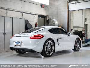 AWE Tuning - AWE Tuning Porsche 981 Performance Exhaust System - w/Diamond Black Tips 3010-33024 - Image 3