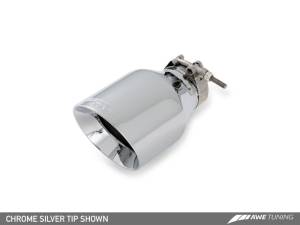 AWE Tuning - AWE Tuning VW MK7 Golf SportWagen Touring Edition Exhaust w/Chrome Silver Tips (90mm) 3015-22048 - Image 4