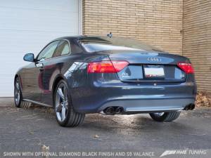 AWE Tuning - AWE Tuning Audi B8 A5 3.2L Touring Edition Exhaust System - Quad 90mm Slash Black Tips 3015-43026 - Image 2